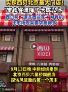 实探：西贝最大门店堂门客流量降7成以上！称速